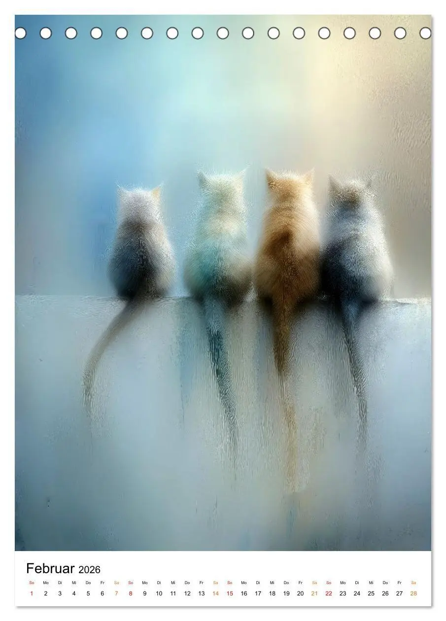 Bild: 9783516701210 | Tiere im Schleier der Zeit (Tischkalender 2026 DIN A5 hoch),...