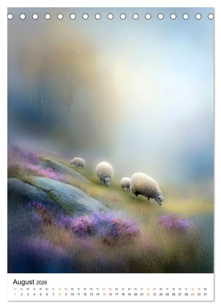 Bild: 9783516701210 | Tiere im Schleier der Zeit (Tischkalender 2026 DIN A5 hoch),...