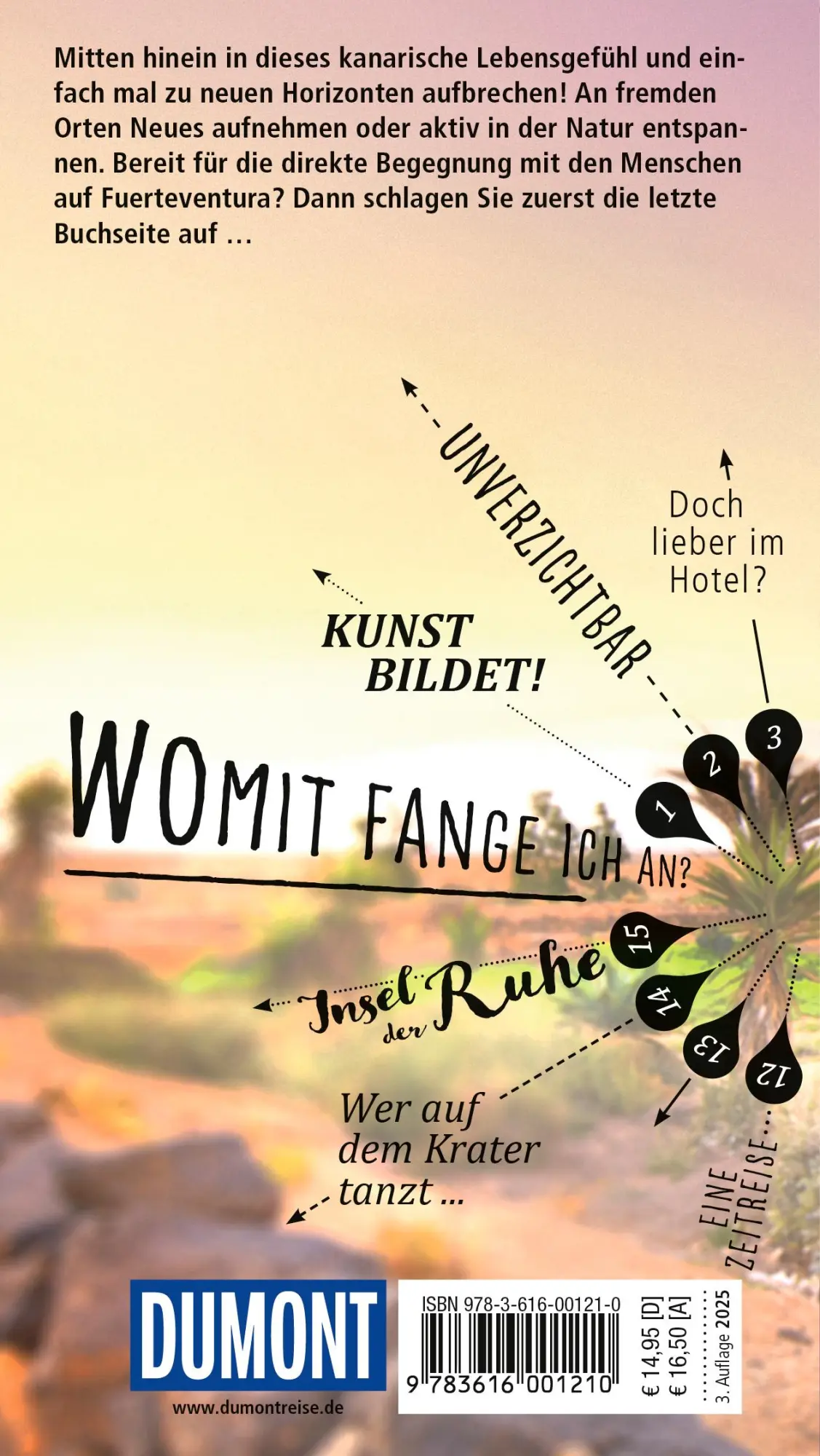 Rückseite: 9783616001210 | DUMONT direkt Reiseführer Fuerteventura | Mit großem Faltplan | Lipps