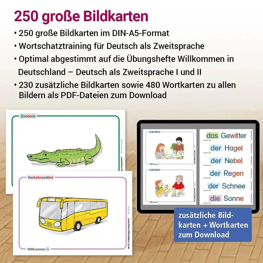 Bild: 9783619141210 | Willkommen in Deutschland - Bildkarten | Tina Kresse (u. a.) | Buch