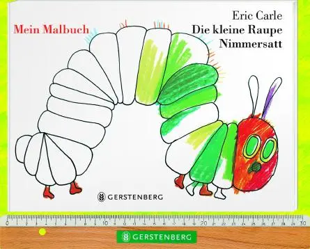 Bild: 9783836951210 | Die Kleine Raupe Nimmersatt.Mein Malbuch | Eric Carle | Taschenbuch
