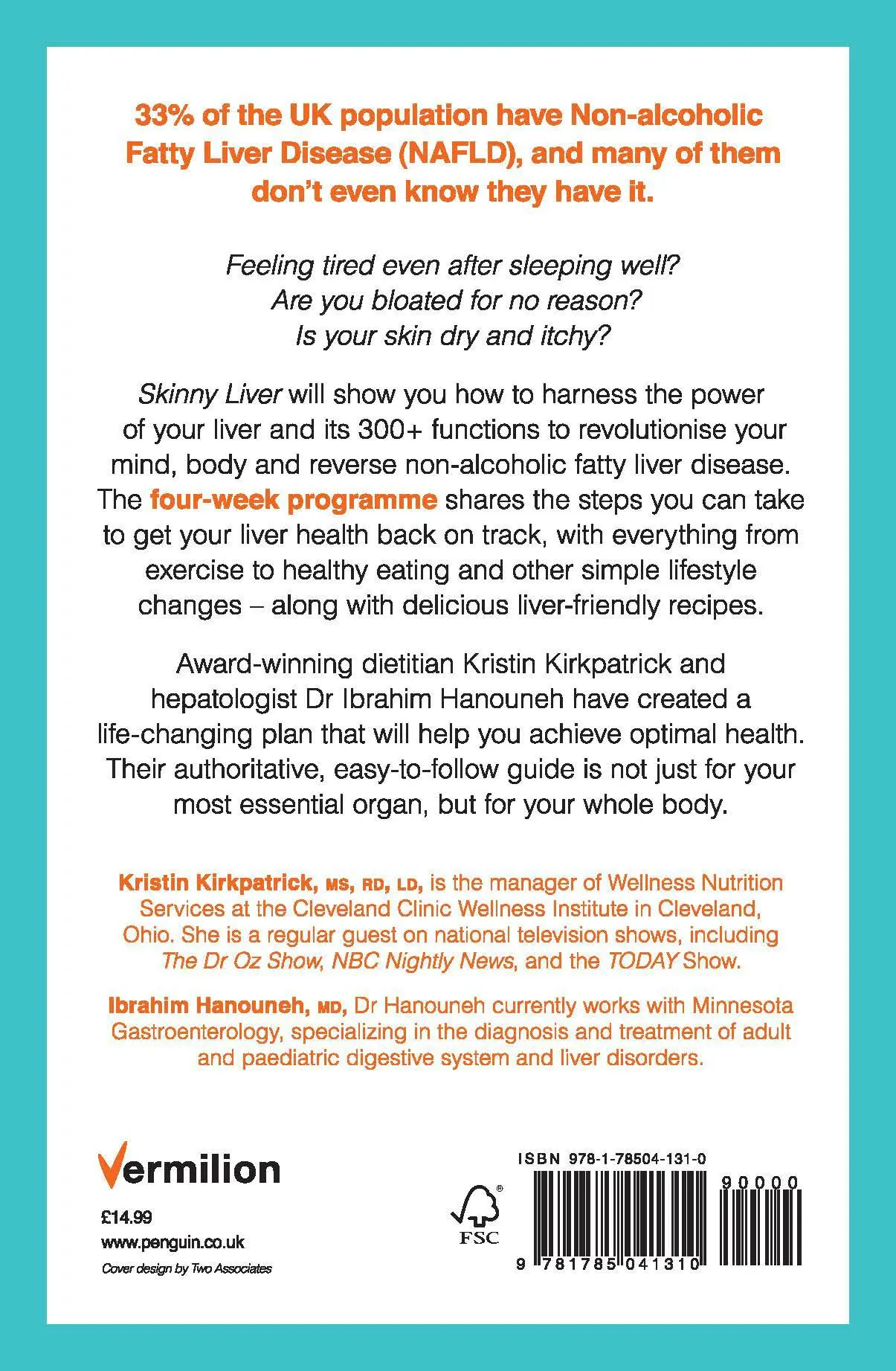 Rückseite: 9781785041310 | Skinny Liver | Kristin Kirkpatrick (u. a.) | Taschenbuch | Englisch