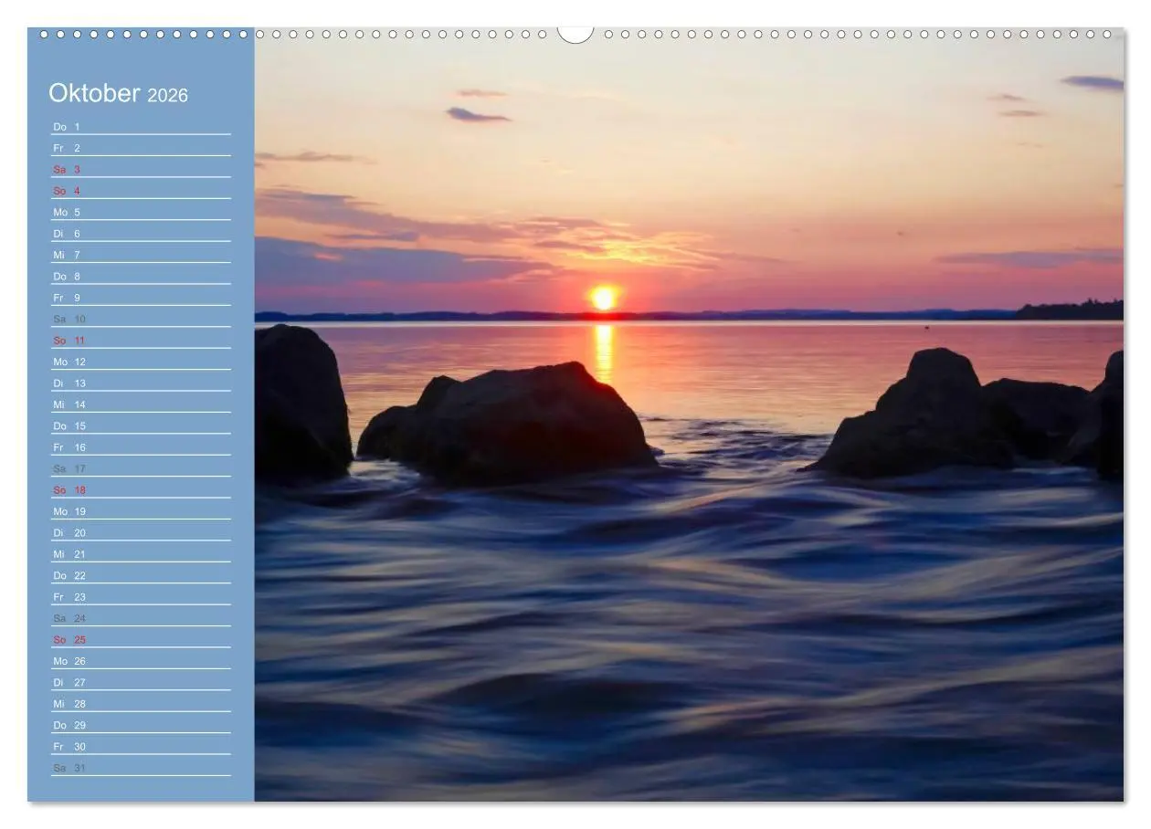 Bild: 9783457771310 | Am schönen Chiemsee (hochwertiger Premium Wandkalender 2026 DIN A2...
