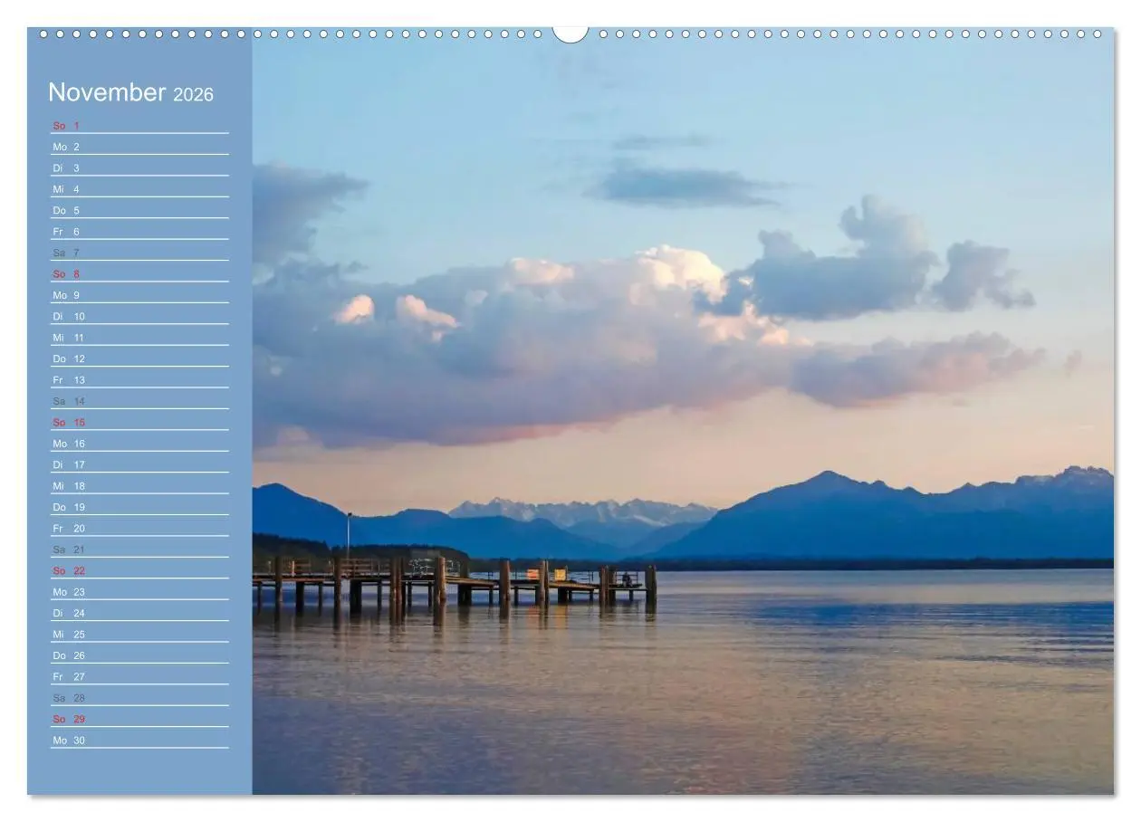 Bild: 9783457771310 | Am schönen Chiemsee (hochwertiger Premium Wandkalender 2026 DIN A2...