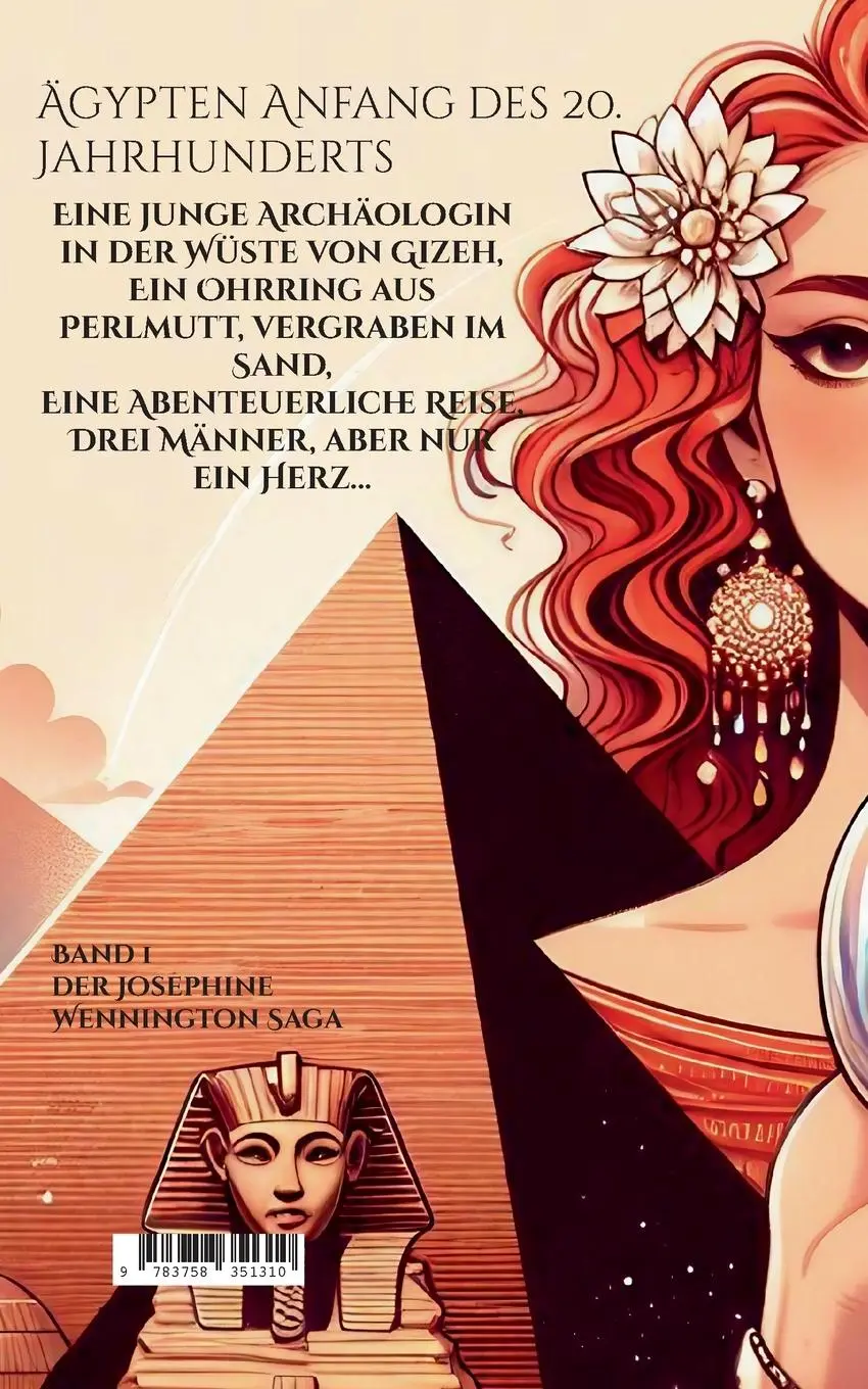 Rückseite: 9783758351310 | Die Abenteuer von Josephine Wennington | Perlmutt im Sand | Fabiano