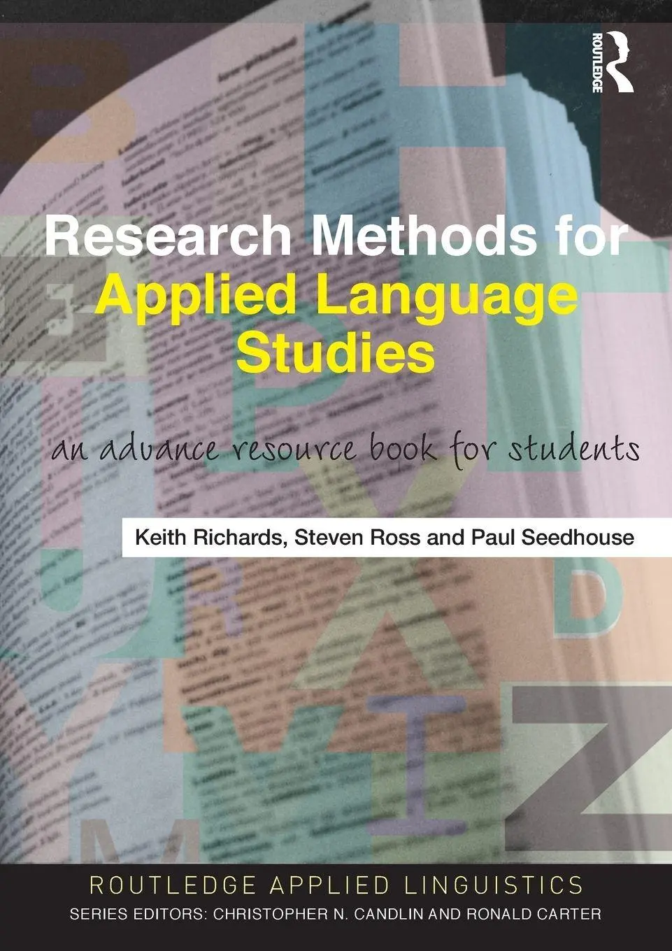 Cover: 9780415551410 | Research Methods for Applied Language Studies | Keith Richards (u. a.)