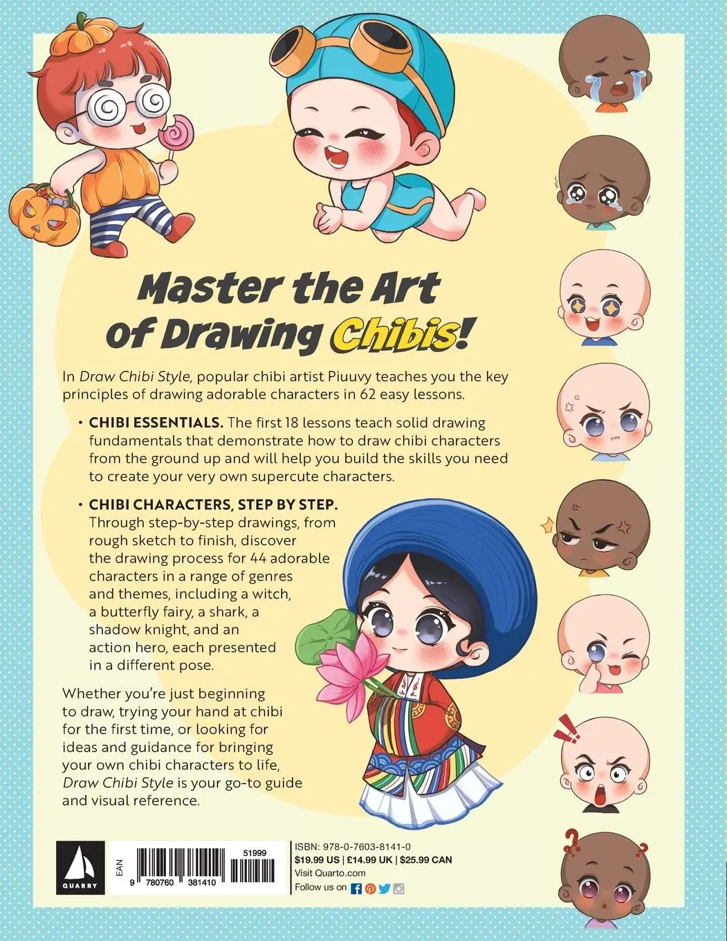 Rückseite: 9780760381410 | Draw Chibi Style | Piuuvy | Taschenbuch | Kartoniert / Broschiert