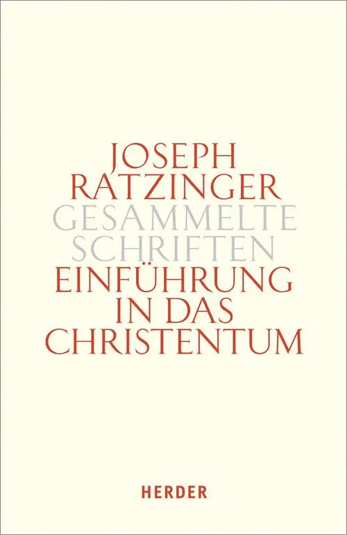 Cover: 9783451341410 | Einführung in das Christentum | Bekenntnis - Taufe - Nachfolge | Buch