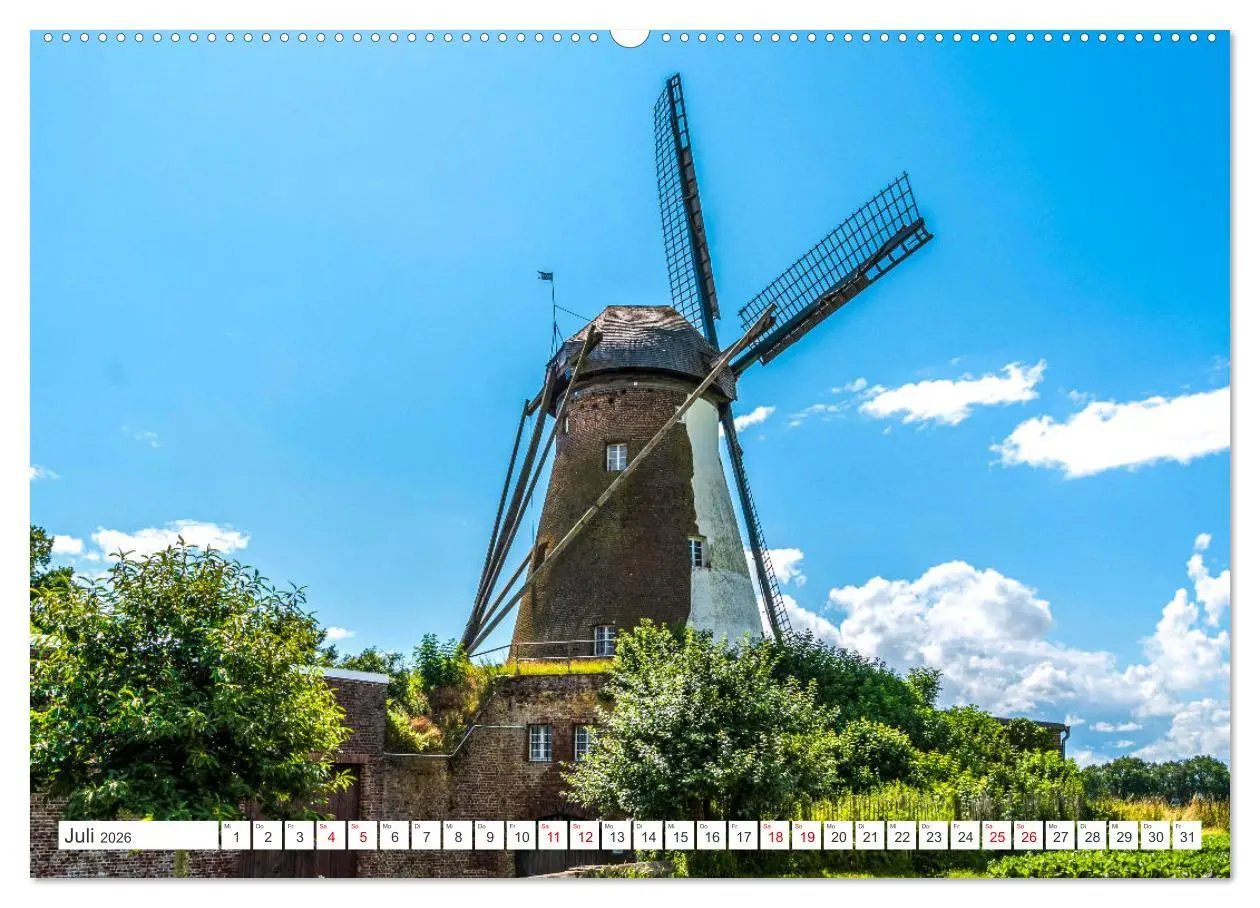 Bild: 9783457521410 | Besondere Windmühlen am Niederrhein (hochwertiger Premium...