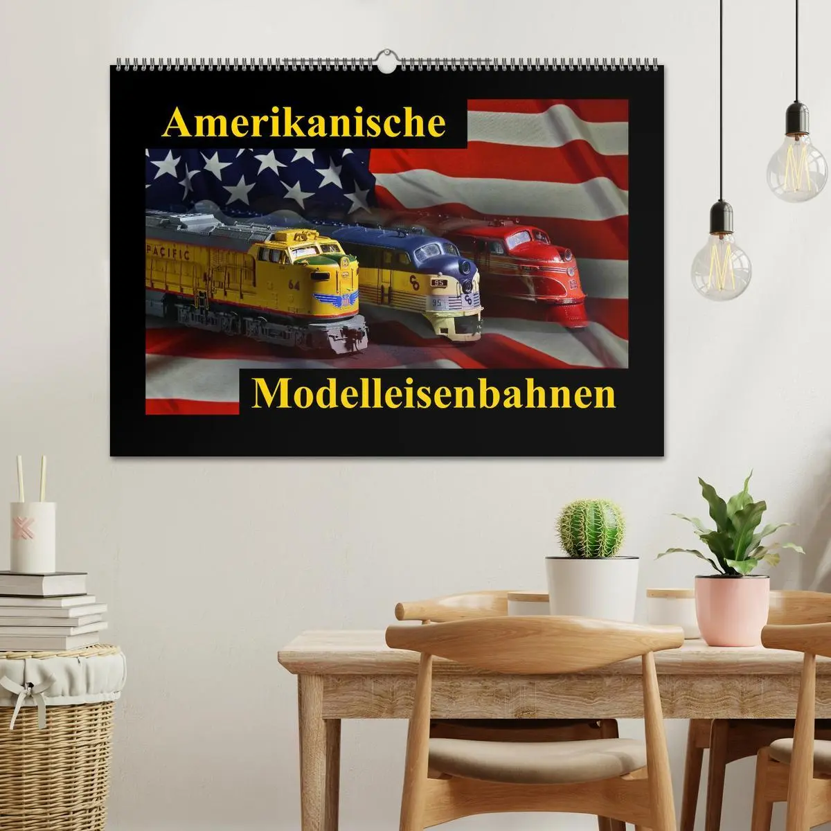Bild: 9783516161410 | Amerikanische Modelleisenbahnen (Wandkalender 2026 DIN A2 quer),...