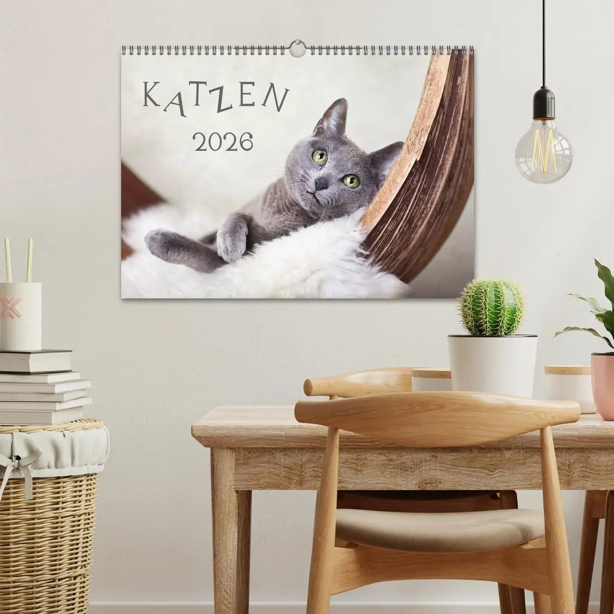 Bild: 9783516231410 | Katzen 2026 (Wandkalender 2026 DIN A3 quer), CALVENDO Monatskalender