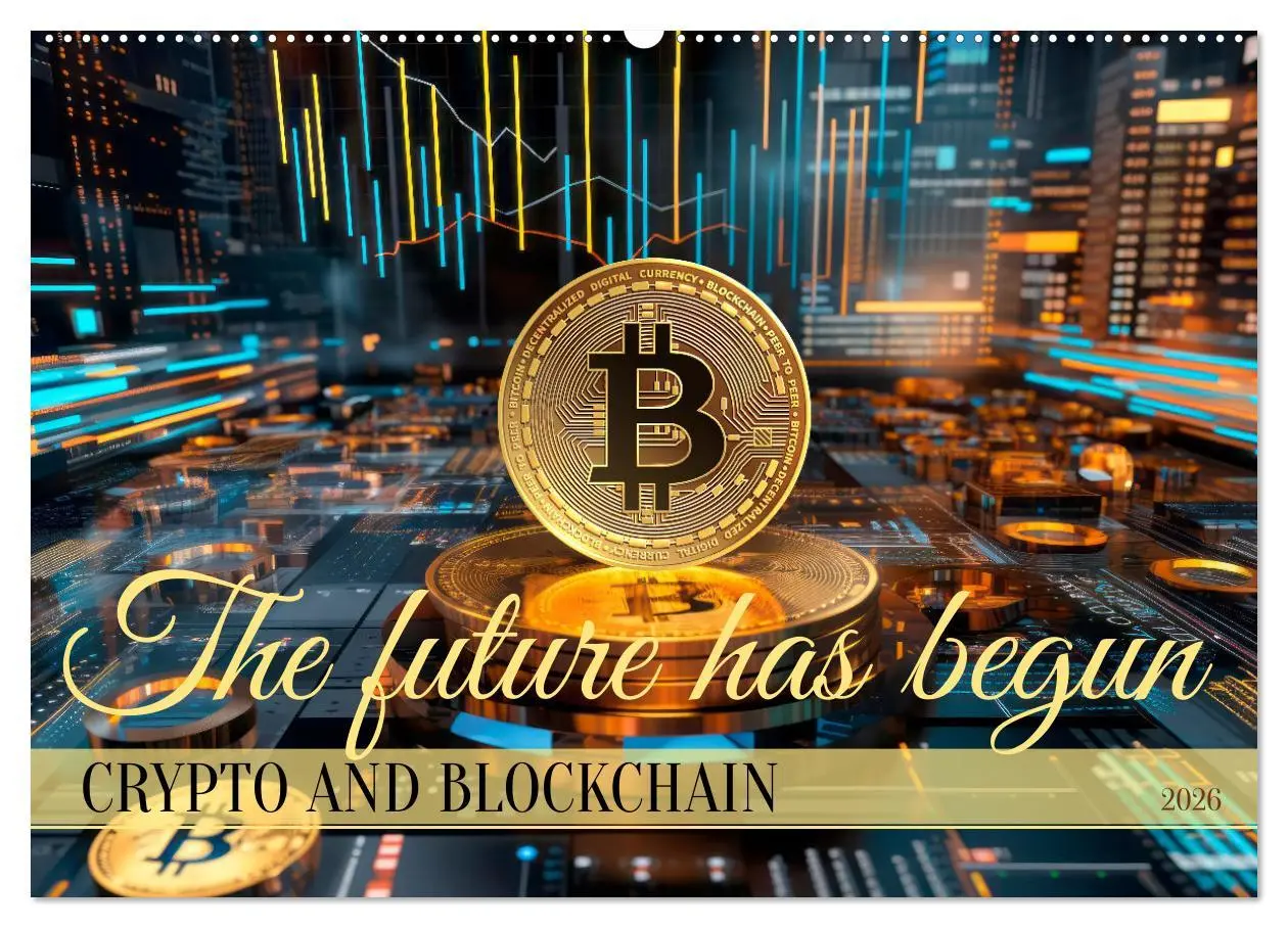 Cover: 9783516541410 | Crypto and Blockchain THE FUTURE HAS BEGUN (Wall Calendar 2026 DIN...