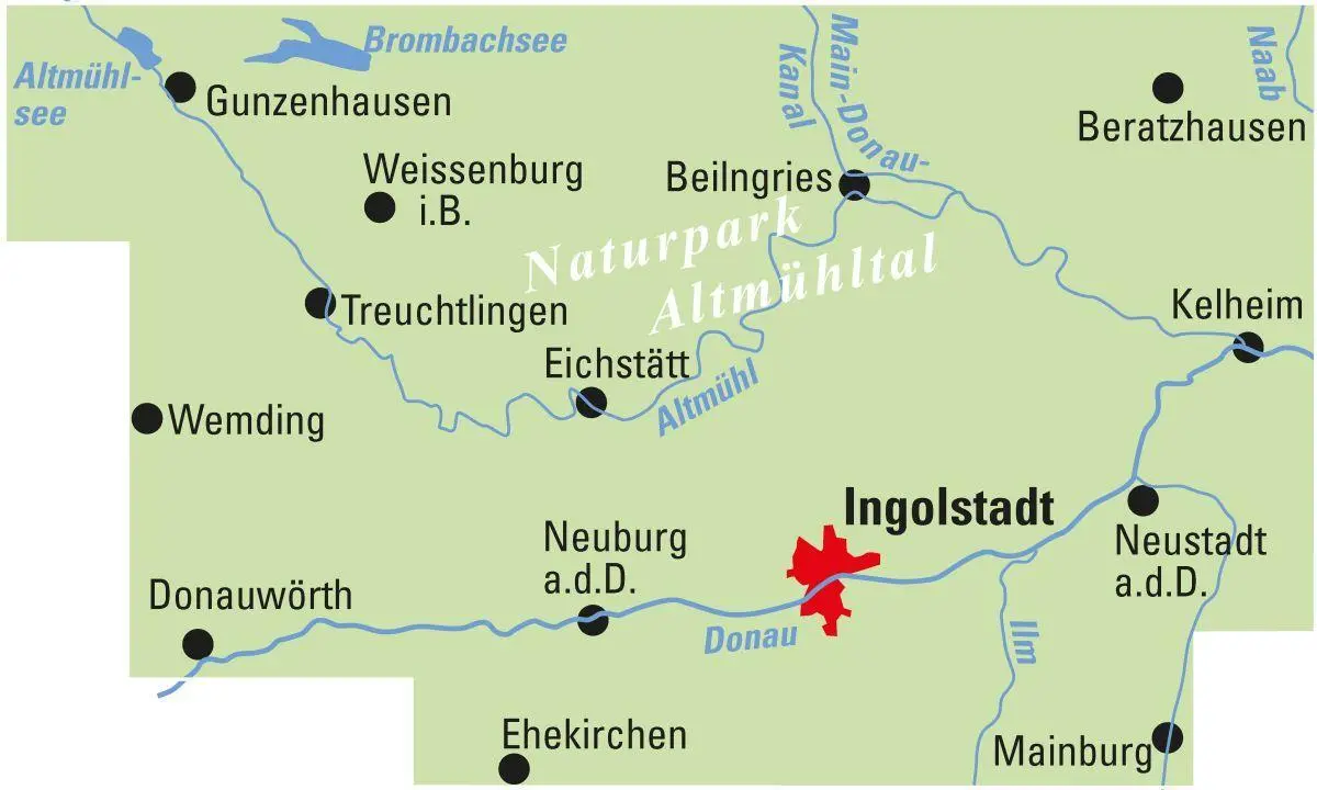 Bild: 9783969901410 | ADFC-Regionalkarte Altmühltal Ingolstadt, 1:75.000, mit...