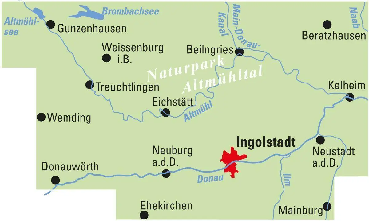 Bild: 9783969901410 | ADFC-Regionalkarte Altmühltal Ingolstadt, 1:75.000, mit...