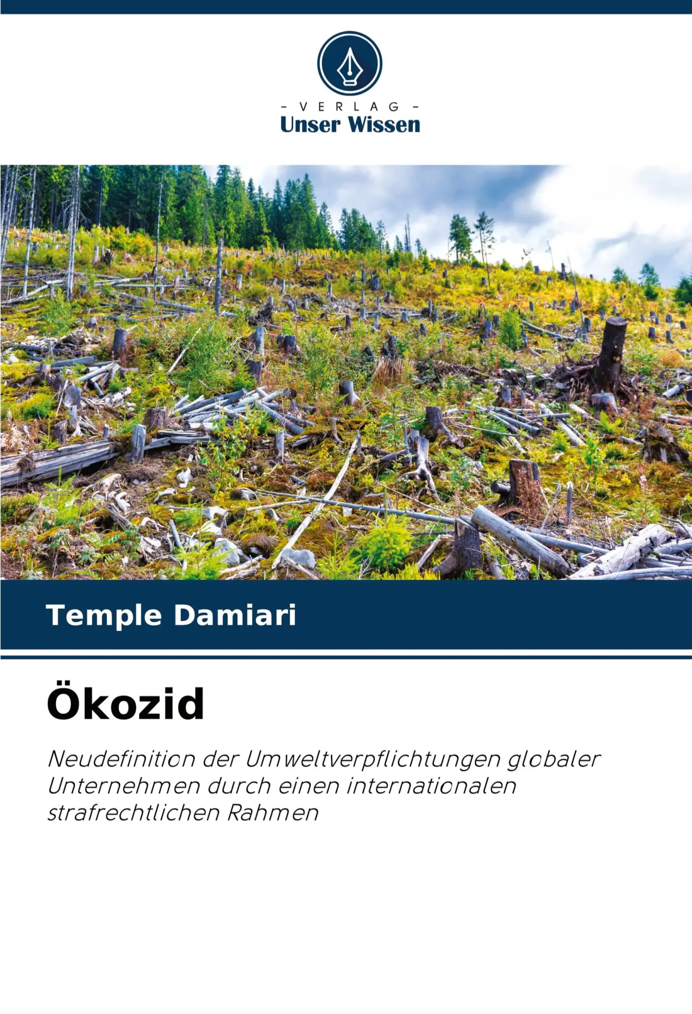 Cover: 9786208591410 | Ökozid | Temple Damiari | Taschenbuch | 124 S. | Deutsch | 2025