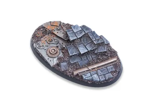 Cover: 704270721510 | Ancient Machinery Bases - 75mm Oval 2 | deutsch | Tabletop-Art