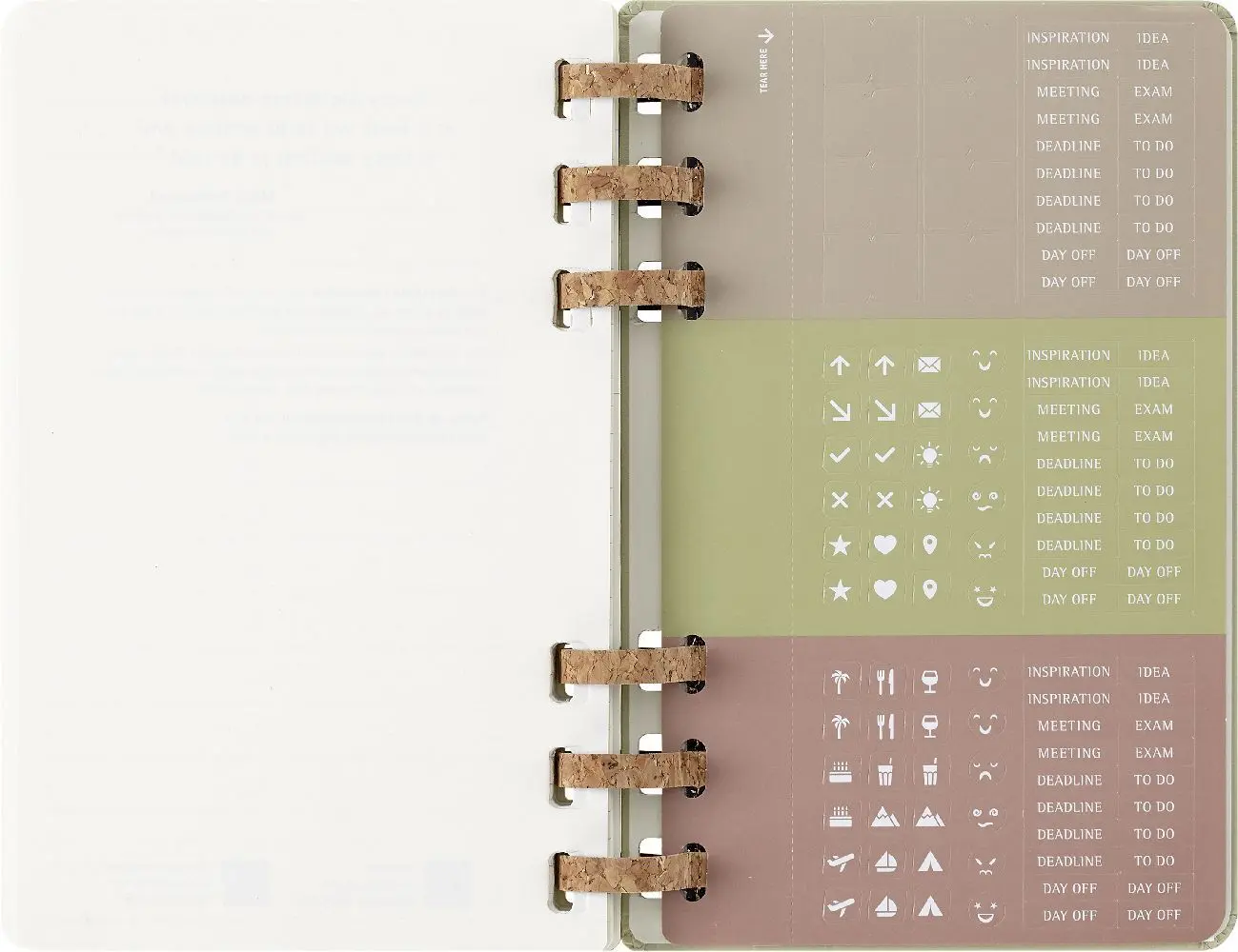 Bild: 8056999271510 | Moleskine 12 Monate Planer mit Spiralbindung, L/A5 | Buch | 200 S.
