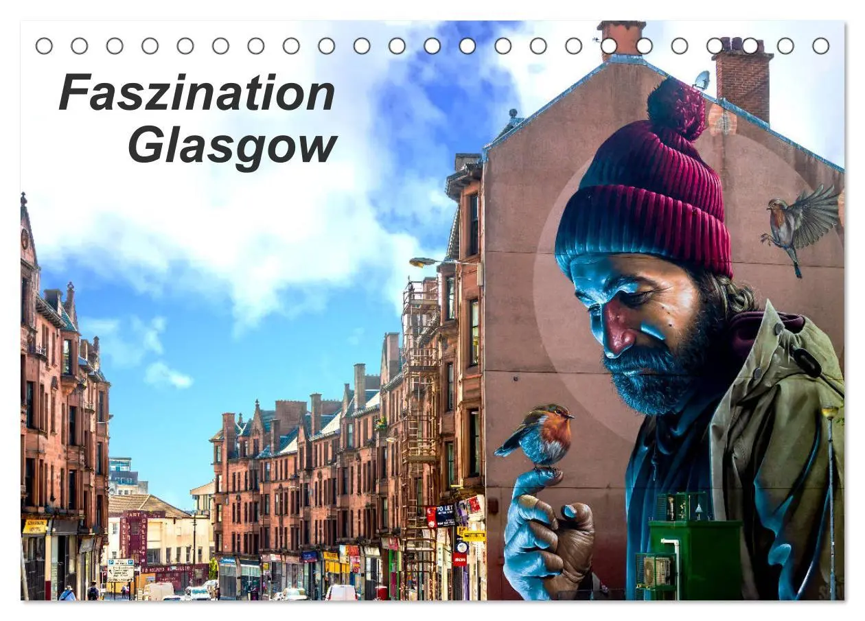 Cover: 9783457821510 | Faszination Glasgow (Tischkalender 2026 DIN A5 quer), CALVENDO...