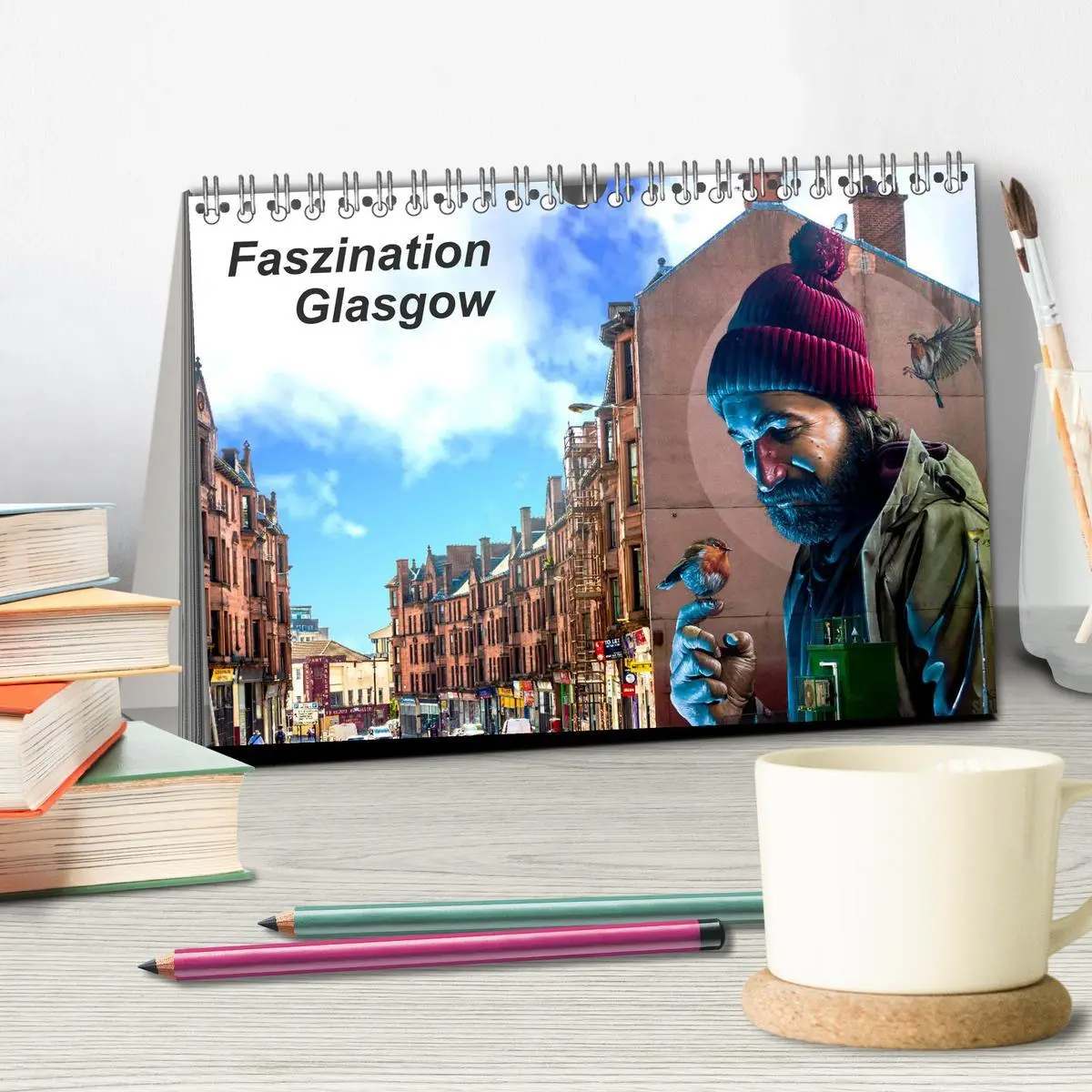Bild: 9783457821510 | Faszination Glasgow (Tischkalender 2026 DIN A5 quer), CALVENDO...