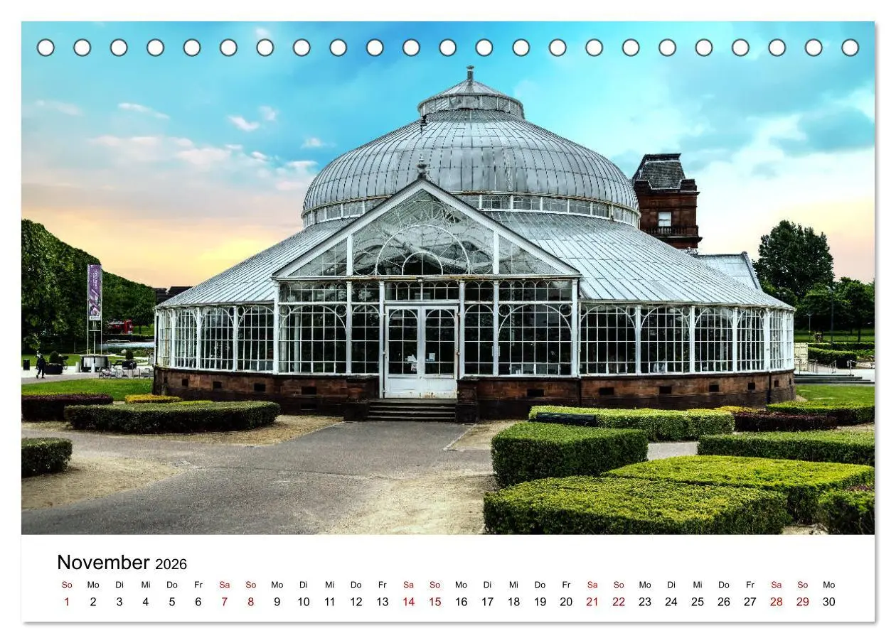 Bild: 9783457821510 | Faszination Glasgow (Tischkalender 2026 DIN A5 quer), CALVENDO...