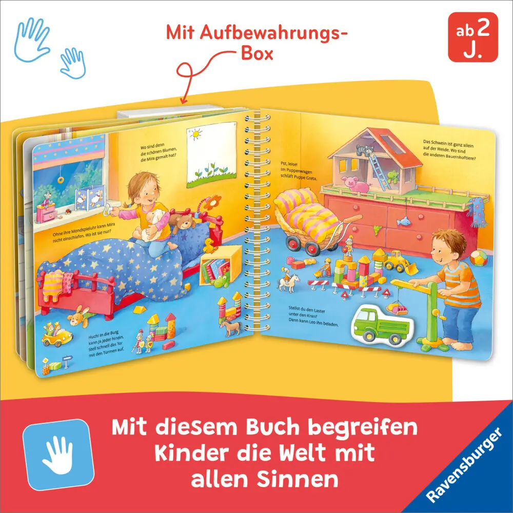 Bild: 9783473421510 | Mein großes Magnetbuch - Was gehört zusammen? | Mit 22 Magneten | Buch
