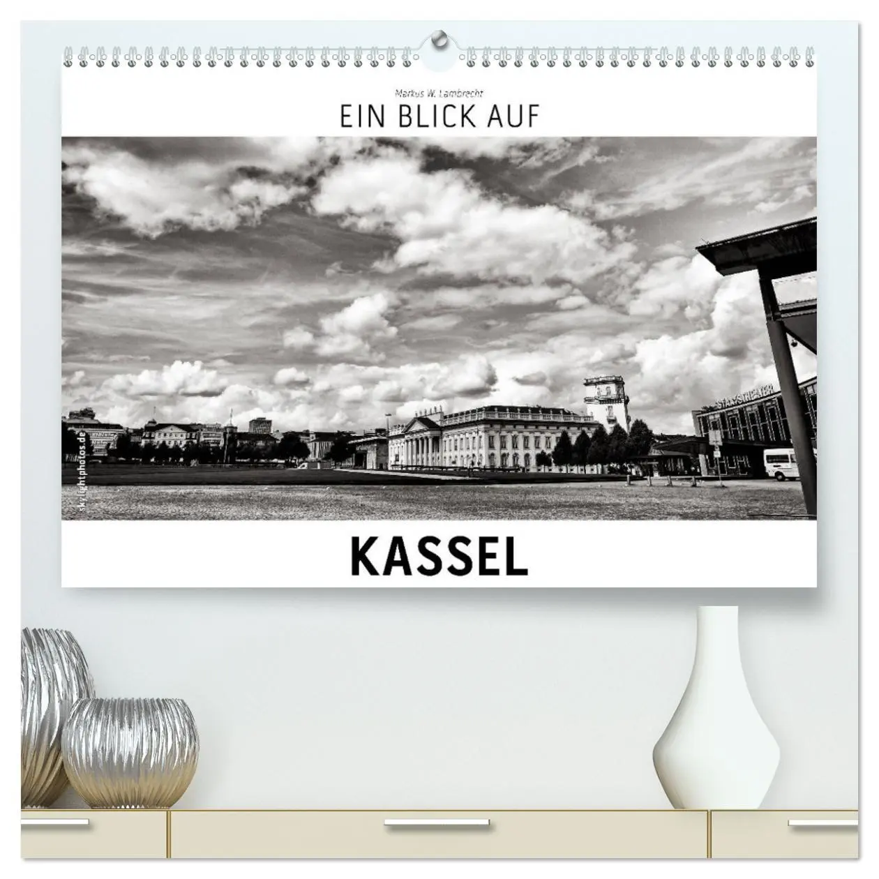 Cover: 9783516081510 | Ein Blick auf Kassel (hochwertiger Premium Wandkalender 2026 DIN A2...