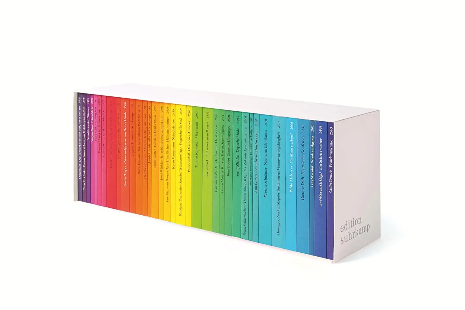 Cover: 9783518061510 | edition suhrkamp-Kassette, 36 Teile | 36 Bände | Taschenbuch | 7513 S.
