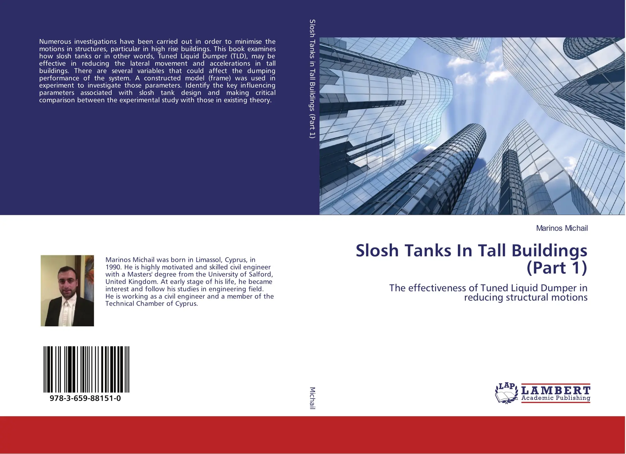 Cover: 9783659881510 | Slosh Tanks In Tall Buildings (Part 1) | Marinos Michail | Taschenbuch
