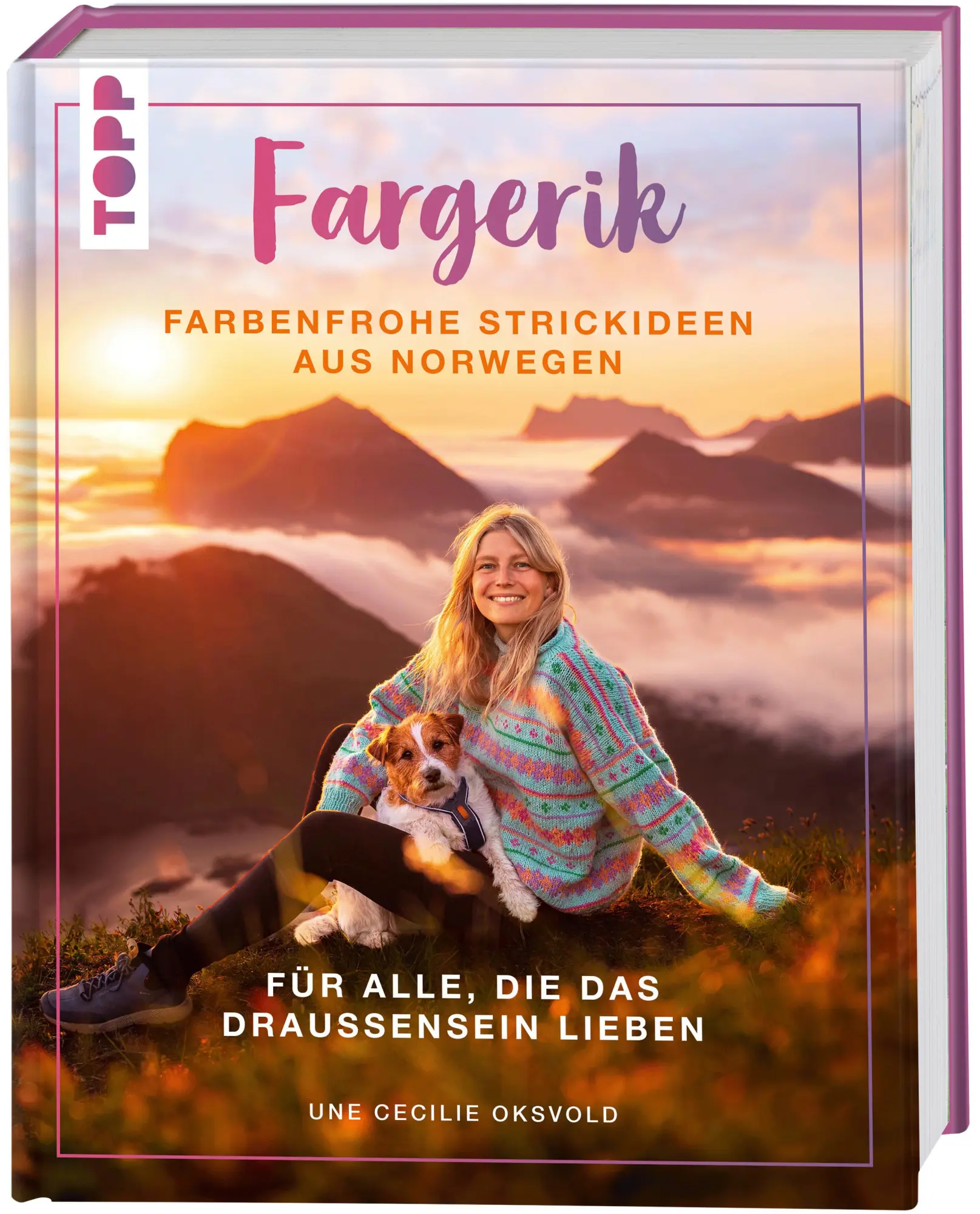 Cover: 9783735871510 | Fargerik - Farbenfrohe Strickideen aus Norwegen | Une Cecilie Oksvold
