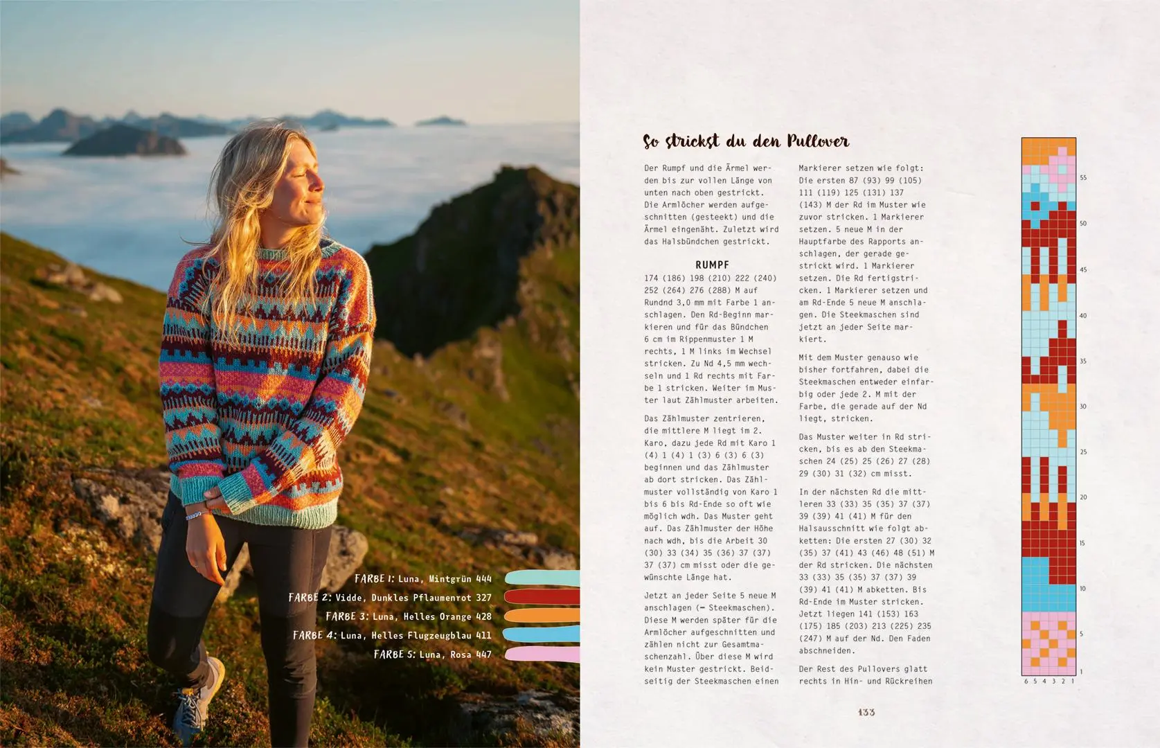 Bild: 9783735871510 | Fargerik - Farbenfrohe Strickideen aus Norwegen | Une Cecilie Oksvold