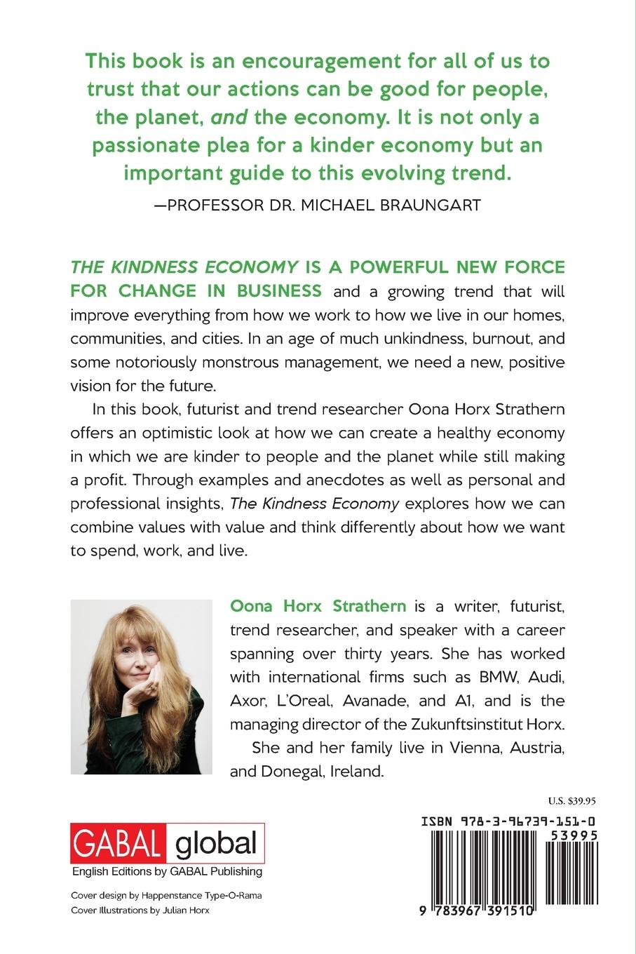 Rückseite: 9783967391510 | The Kindness Economy | Oona Horx Strathern | Taschenbuch | 188 S.