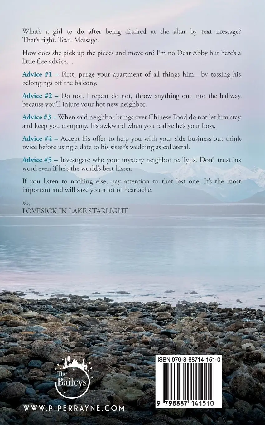 Rückseite: 9798887141510 | Advice from a Jilted Bride | Piper Rayne | Taschenbuch | Englisch