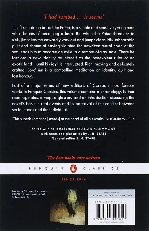 Rückseite: 9780141441610 | Lord Jim | A Tale | Joseph Conrad | Taschenbuch | XLVI | Englisch