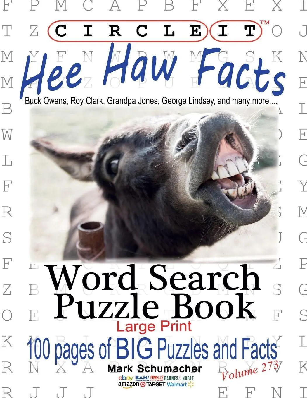 Cover: 9781950961610 | Circle It, Hee Haw Facts, Word Search, Puzzle Book | Llc (u. a.)