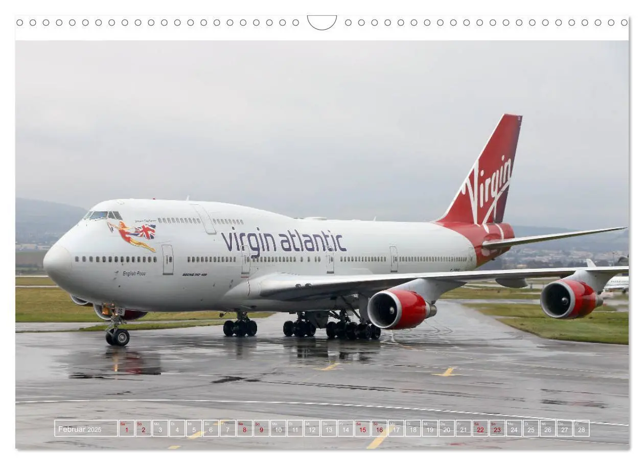 Bild: 9783435271610 | Boeing 747 - die Königin der Lüfte (Wandkalender 2025 DIN A3 quer),...
