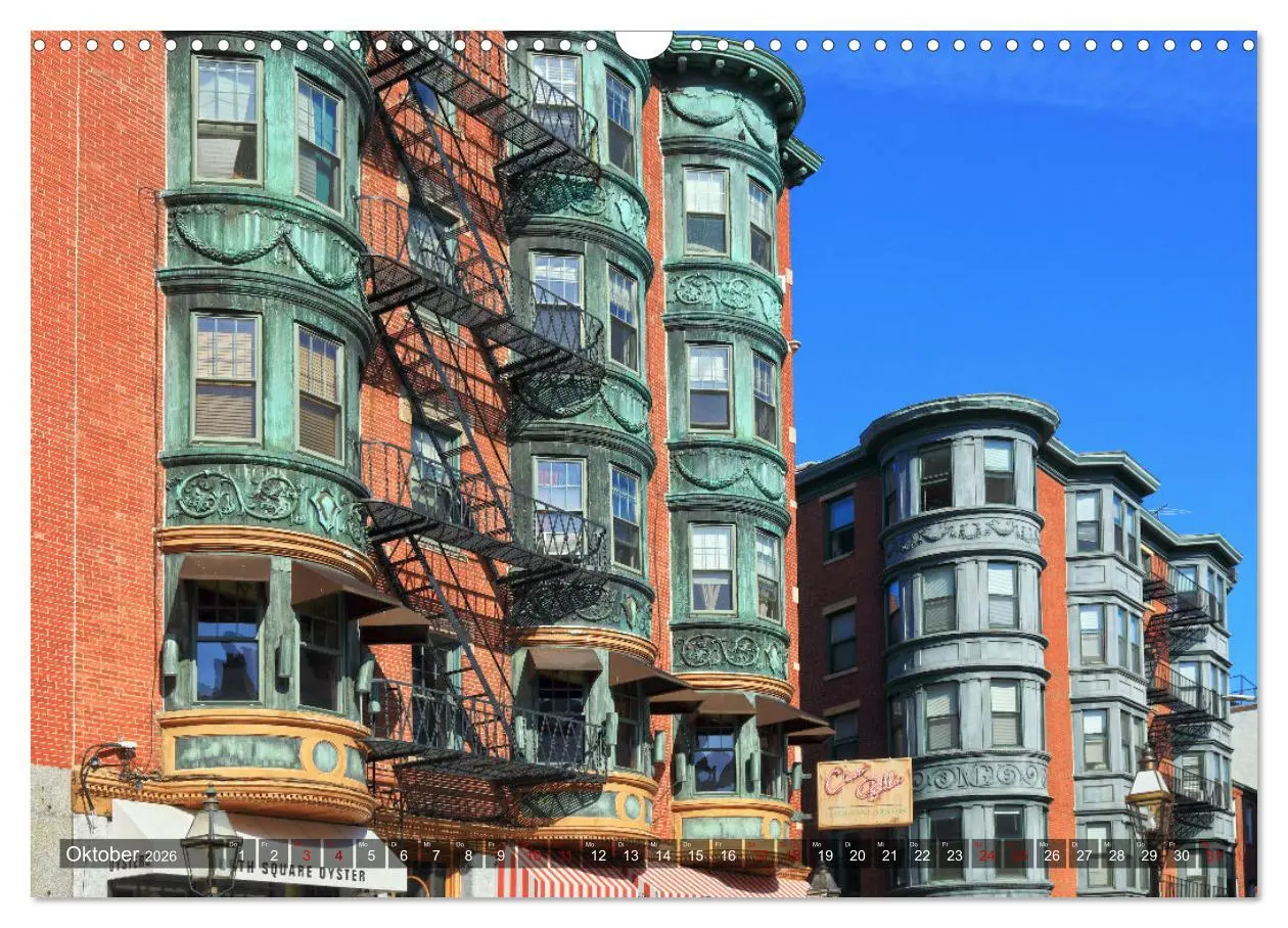 Bild: 9783457671610 | Boston - Stadt der Kontraste (Wandkalender 2026 DIN A3 quer),...