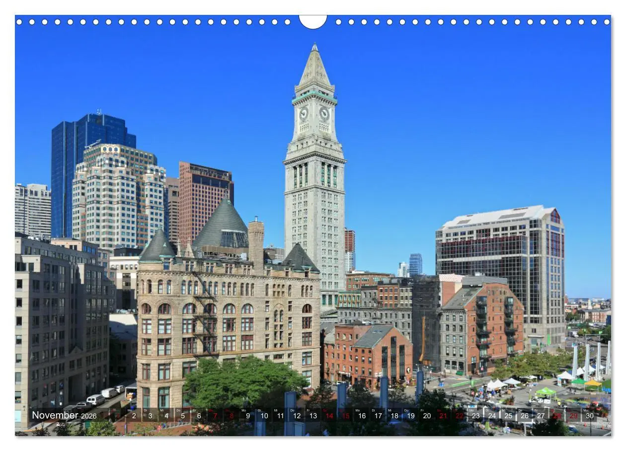 Bild: 9783457671610 | Boston - Stadt der Kontraste (Wandkalender 2026 DIN A3 quer),...