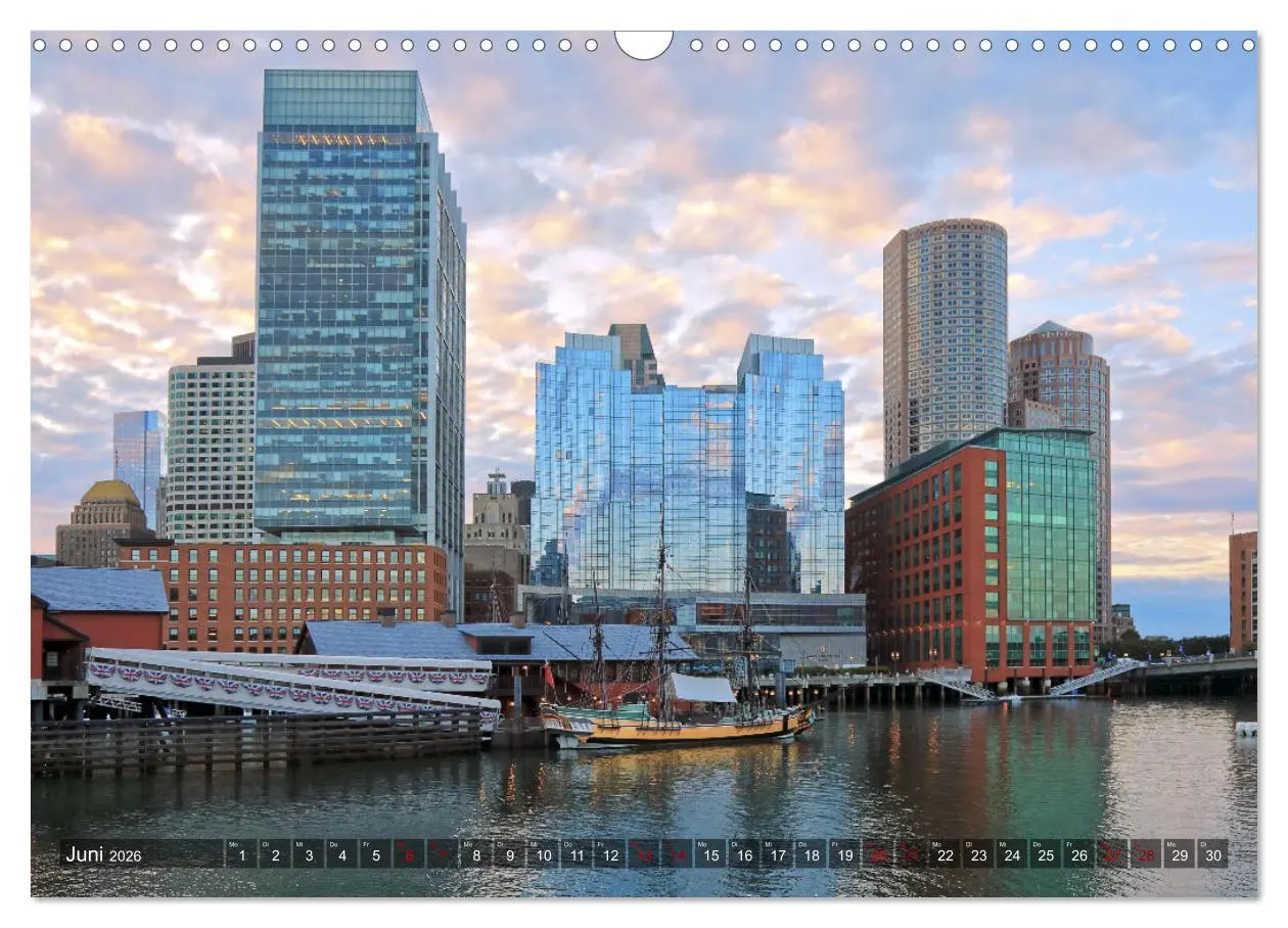 Bild: 9783457671610 | Boston - Stadt der Kontraste (Wandkalender 2026 DIN A3 quer),...