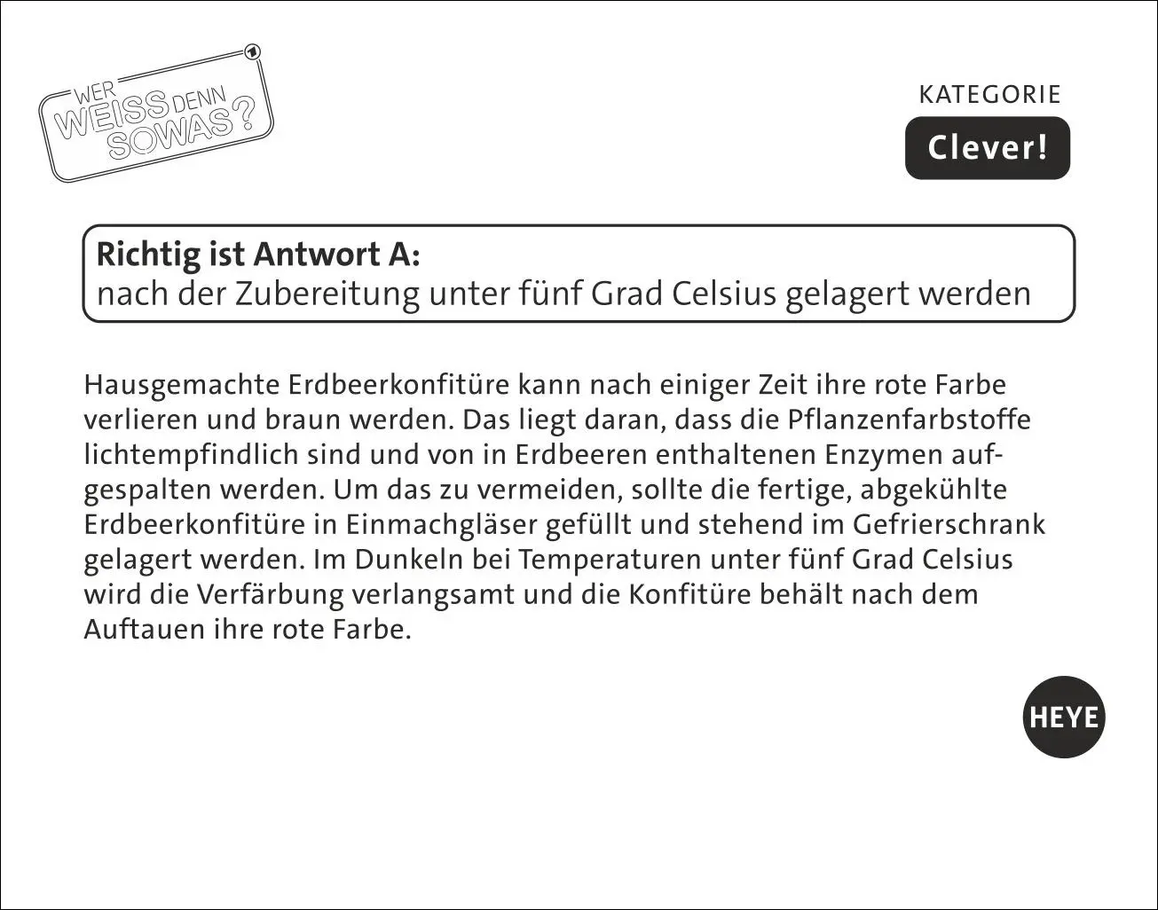 Bild: 9783756411610 | Wer weiß denn sowas? Tagesabreißkalender 2026 | Heye | Kalender | 2026