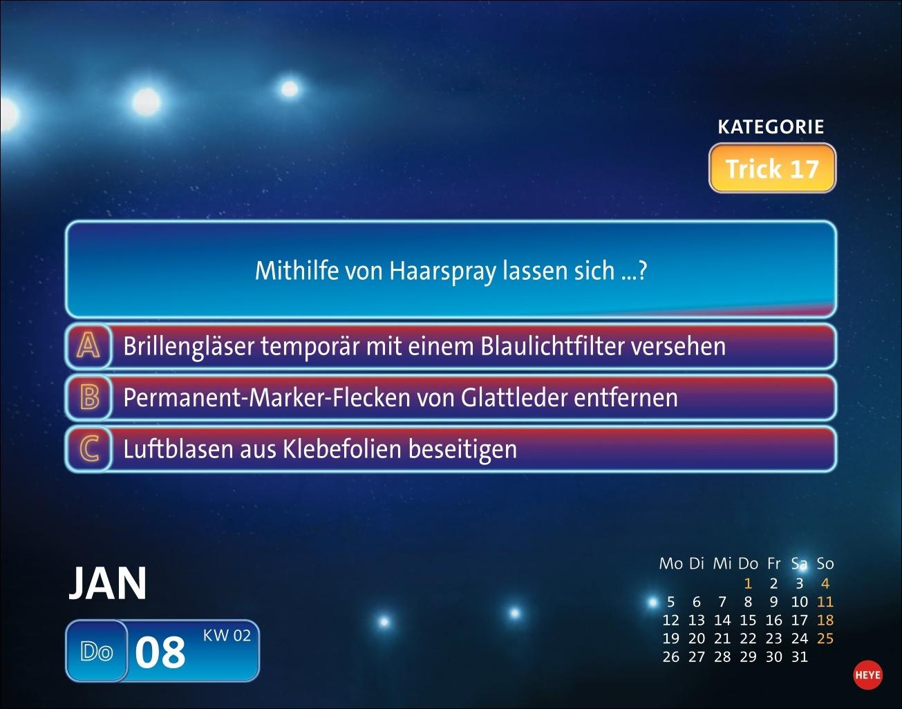 Bild: 9783756411610 | Wer weiß denn sowas? Tagesabreißkalender 2026 | Heye | Kalender | 2026
