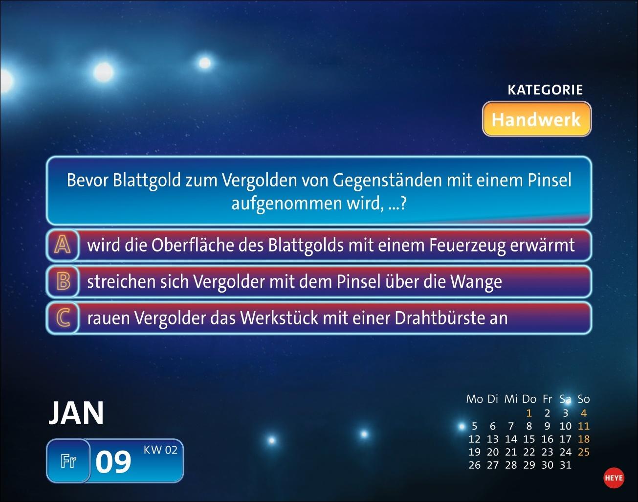 Bild: 9783756411610 | Wer weiß denn sowas? Tagesabreißkalender 2026 | Heye | Kalender | 2026