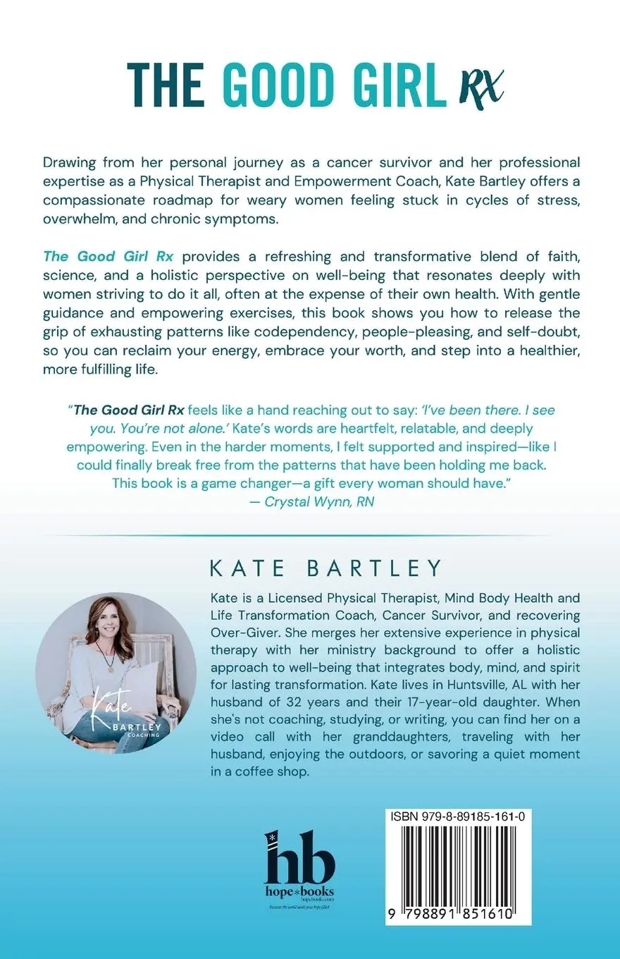 Rückseite: 9798891851610 | The Good Girl Rx | Kate Bartley | Taschenbuch | Englisch | 2025