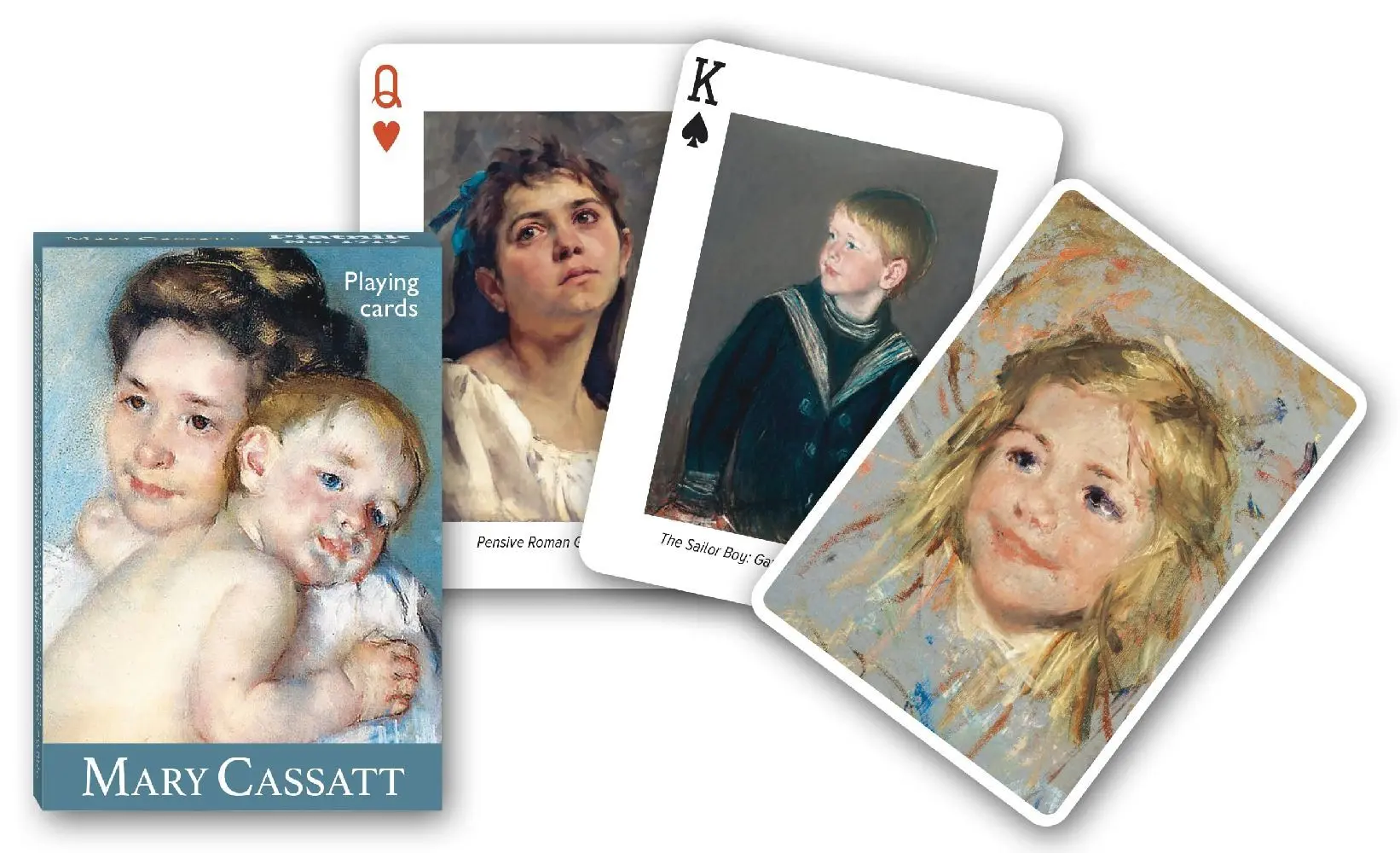 Cover: 9001890171710 | Sammelkartzem Mary Cassatt | Sammlerkarten 55 Karten | Spiel | 1717