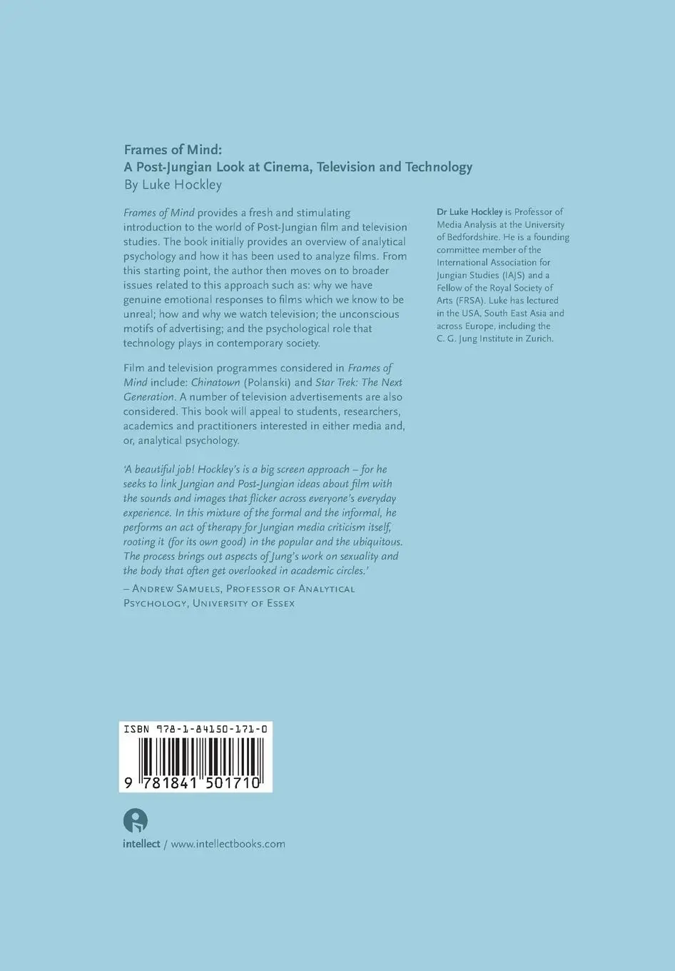 Rückseite: 9781841501710 | Frames of Mind | Luke Hockley | Taschenbuch | Kartoniert / Broschiert