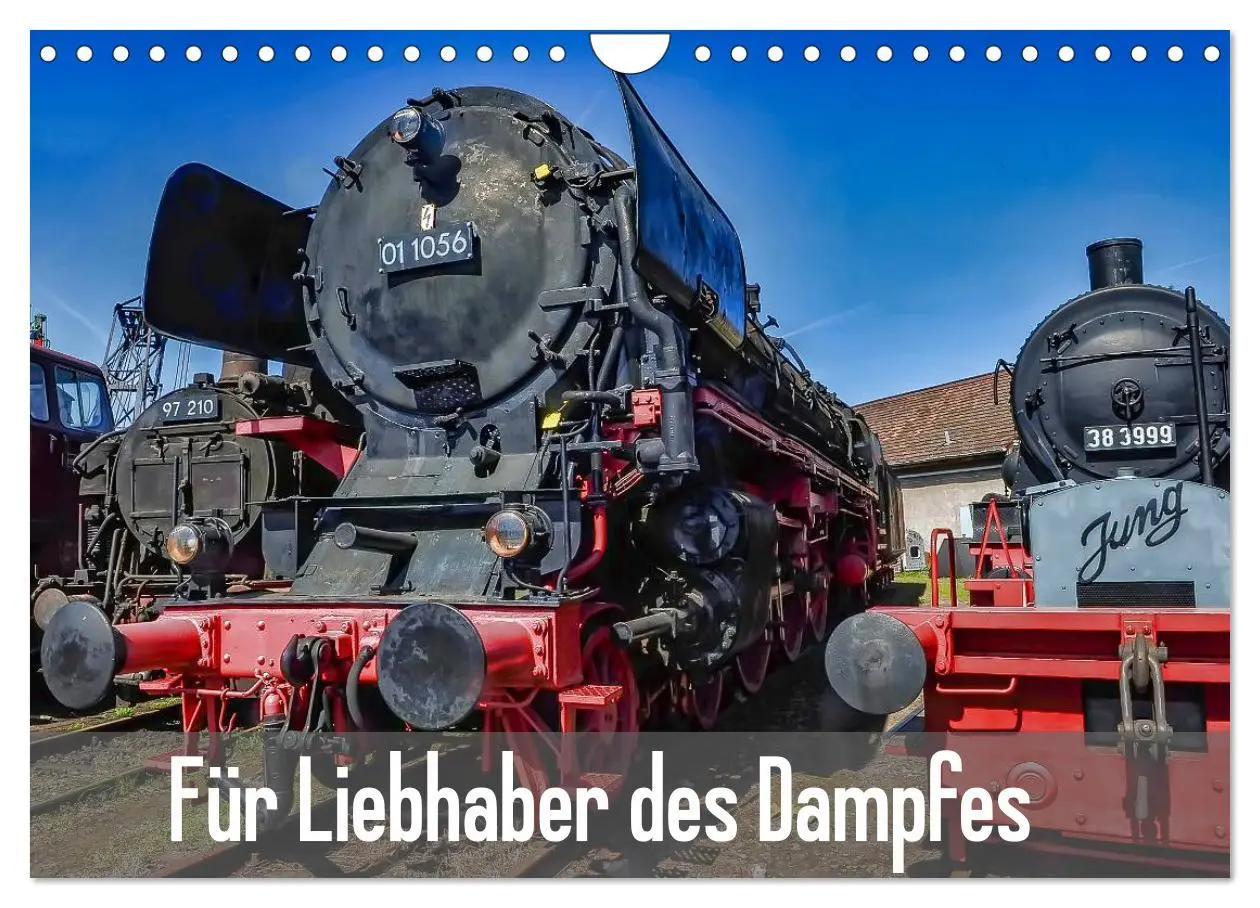 Cover: 9783457971710 | Für Liebhaber des Dampfes (Wandkalender 2026 DIN A4 quer), CALVENDO...
