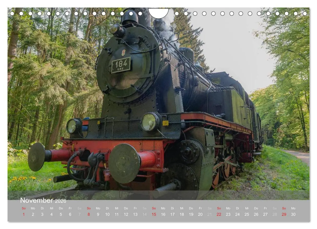 Bild: 9783457971710 | Für Liebhaber des Dampfes (Wandkalender 2026 DIN A4 quer), CALVENDO...