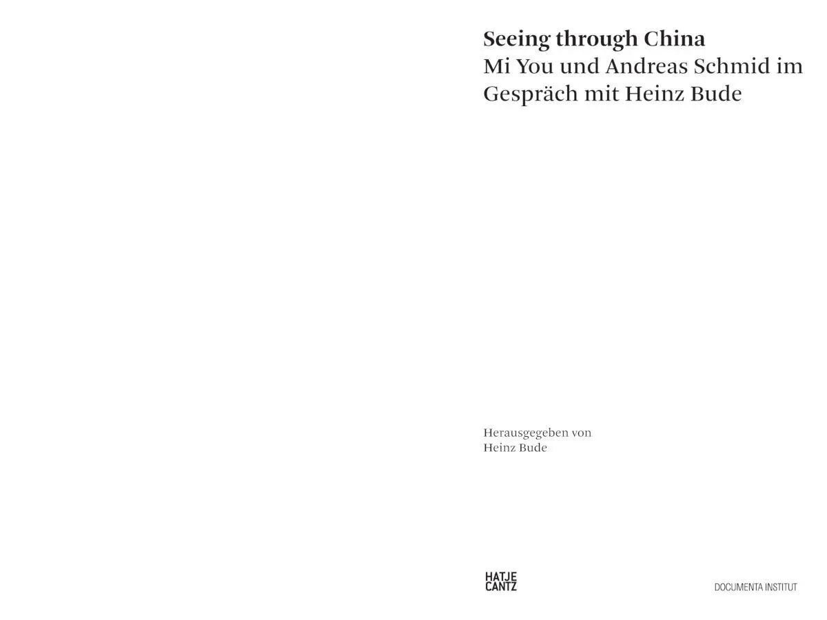 Bild: 9783775761710 | Seeing through China | Heinz Bude | Taschenbuch | 128 S. | Deutsch