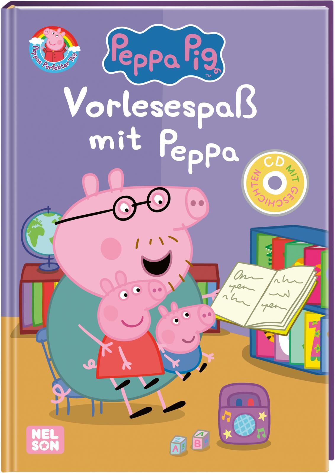 Cover: 9783845121710 | Peppa Wutz Gutenachtgeschichten: Vorlesespaß mit Peppa | Steffi Korda
