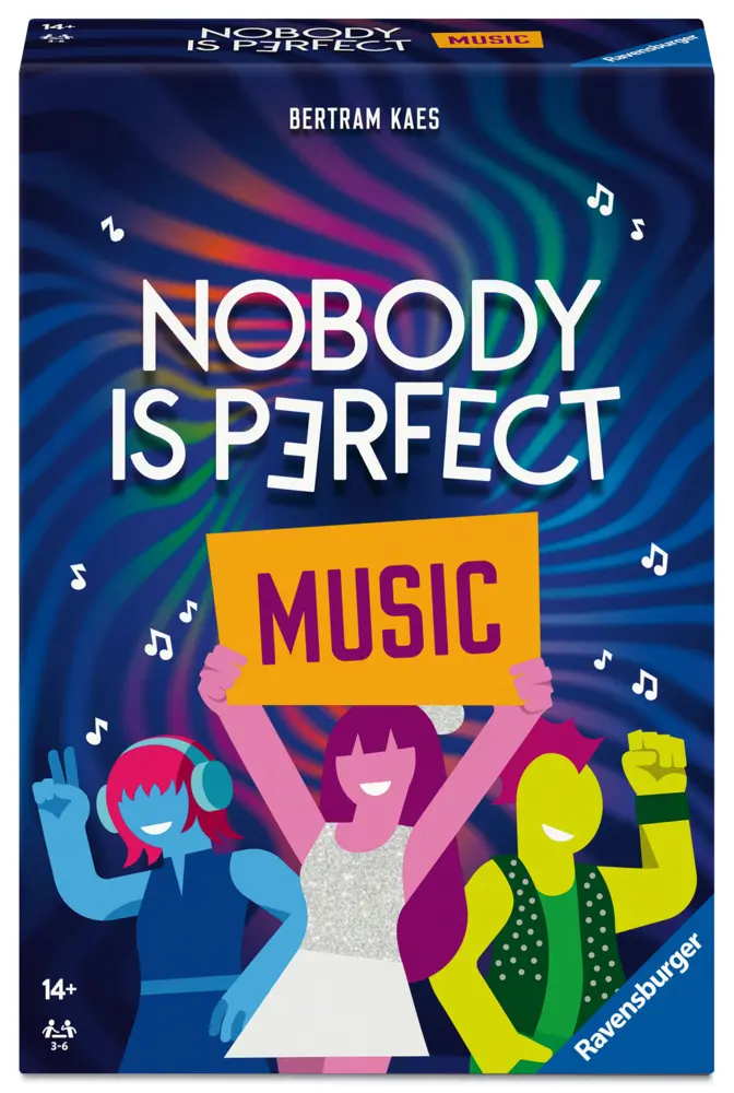 Cover: 4005556251810 | Nobody is perfect - Music Edition - Spiele für Erwachsene ab 14 Jahre