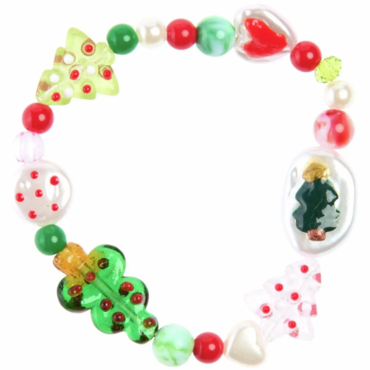 Armband "Shiny Christmas Trees"